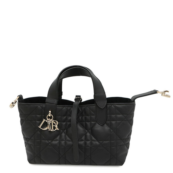 Dior Handbags - Dior Cannage Black Christian Macro Toujours Handbag  Bag